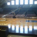 Hinkle Fieldhouse, 2010, during Final Four week.