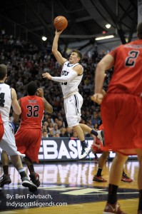 Butler's Rotnei Clarke had a big game against Dayton.