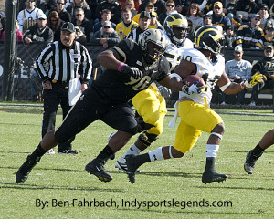 Receiver Jeremy Gallon is one reason Michigan is expected to contend in the Legends Division. He led the Wolverines with 829 yards receiving last season.