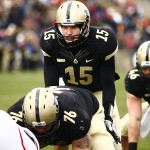 Rob Henry is in the quarterback race at Purdue under new coach Darrell Hazell.
