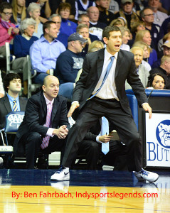 Former Butler coach Brad Stevens.
