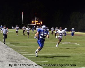 Chatard's Alex Kimack ran for 249 yards against Brebeuf.