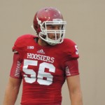 Sophomore Nick Mangieri  and his teammates on the D-line must improve against the run. (Photo by Chris Goff.)