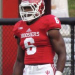 Coaches thought sophomore Tevin Coleman looked better than any tailback in camp. (Photo by Chris Goff.)