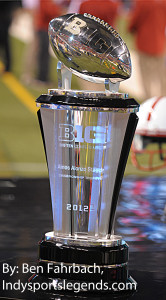 Saturday's Ohio State-Wisconsin game will go a long way toward deciding who wins the Big Ten championship trophy this year.