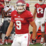 Safety Greg Heban knows the Hoosiers are fighting, not just for themselves, but for their conference Saturday. (Photo by Chris Goff.)