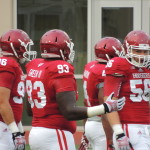 Key defenders (left to right) John Lahinen, Ralph Green, Flo Hardin and Nick Mangieri must help Indiana improve against the rush.