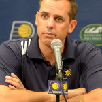 Pacers coach Frank Vogel.