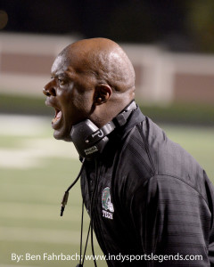 Indianapolis Tech coach Emil Ekiyor.