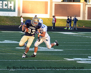 Cathedral tight end Zach Saum, a Ball State commitment, could play a key role in the 5A title game.