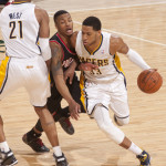Could Danny Granger (33) be dealt in midseason? (Photo by Frank McGrath, Pacers Sports and Entertainment.)