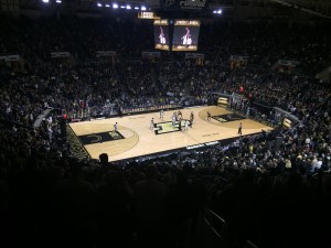 A.J. Hammons wins the tip in his first start. Photo by Keith Carrell.