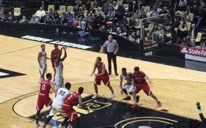 Purdue vs. Nebraska. Photo by Keith Carrell.