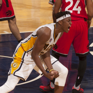 Myles Turner scored 15 points in the Pacers Game 6 victory. (Photo by Pacers Sports and Entertainment)