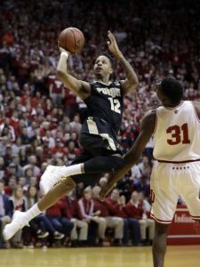 Vince Edwards scored a career-high 26 points in the win over Indiana. (Photo by Darron Cummings)