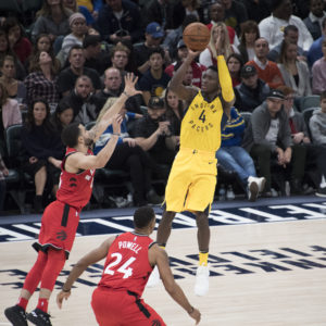 Victor Oladipo and the Pacers will look to take advantage of a favorable upcoming schedule. (Photo by Pacers Sports and Entertainment)