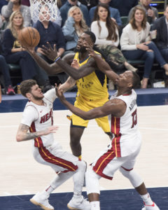 Lance Stephenson rises for a shot. (Photo by Pacers Sports and Entertainment)