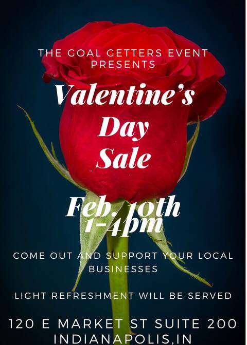 Valentine's Day Shopping event featuring several local Indy vendors!  Click the picture to view the event page.